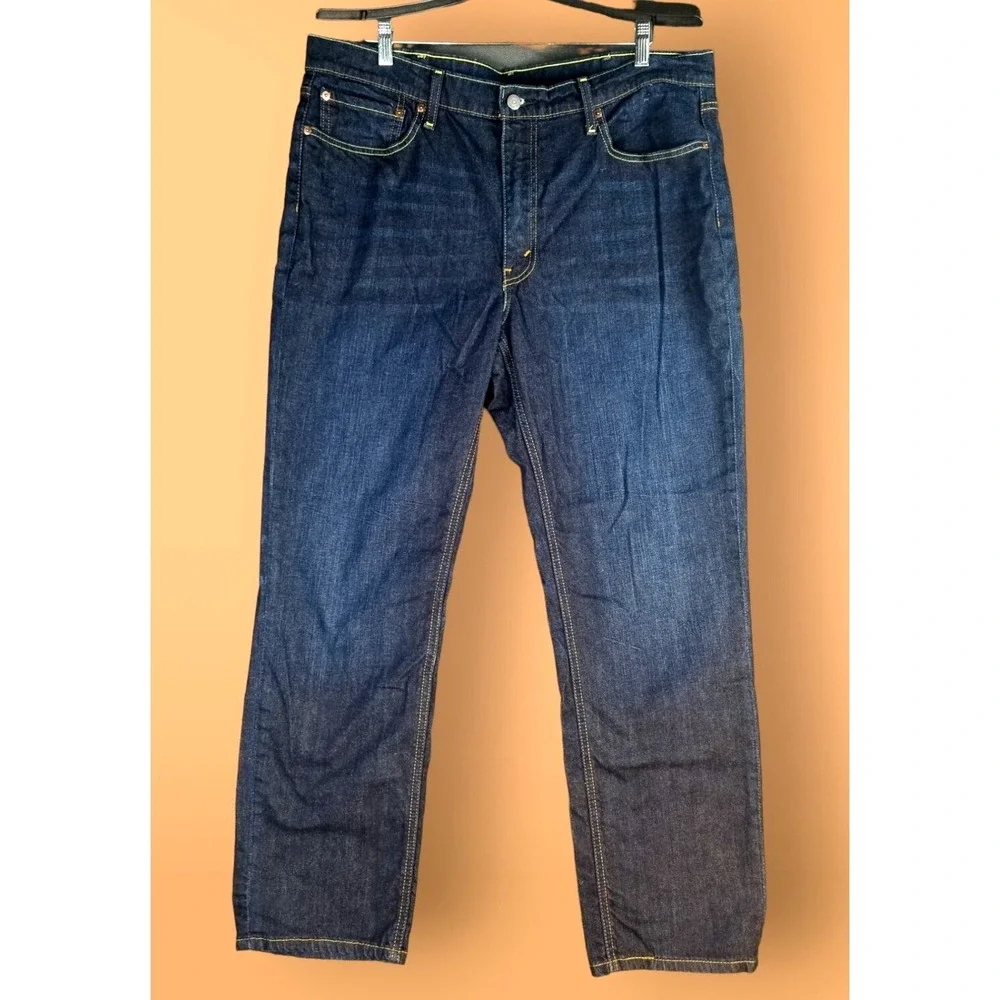 Levi's Men's 541 Loose Straight Fit Blue Jeans Size 38x31